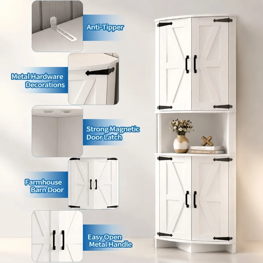 Lemari sudut tinggi 64,8 denga - Cabinet Hinges ulasan dan harga