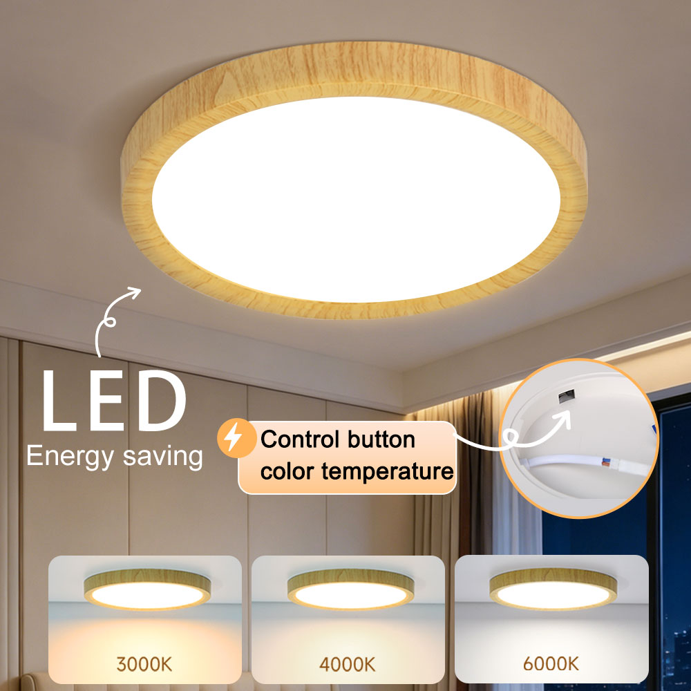 Lampu Plafon LED Ultra Tipis 2 - Light Switch ulasan dan harga