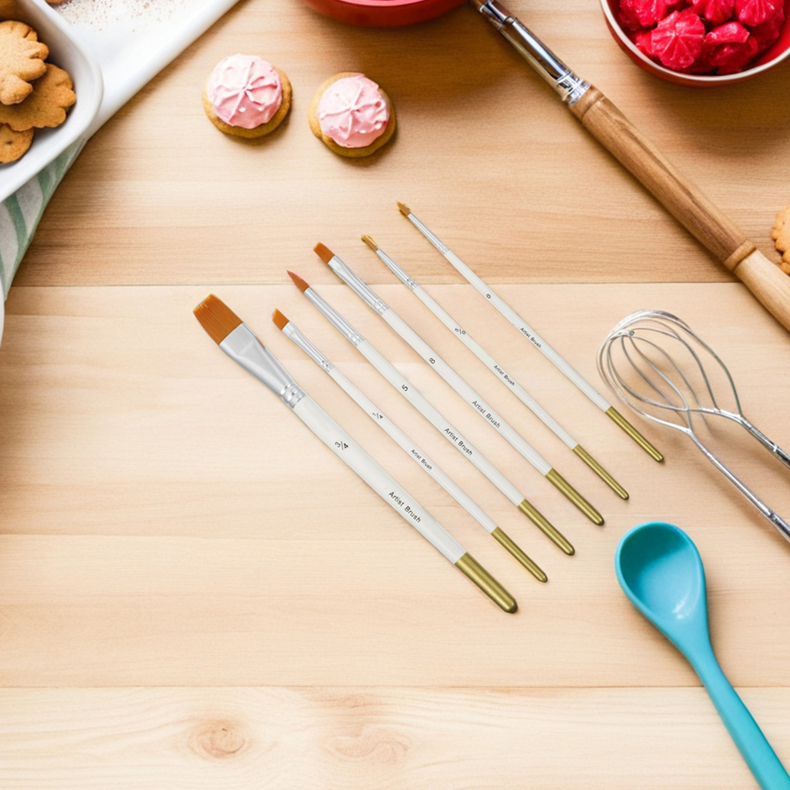 12 Buah Set Kuas Dekorasi Kue  - Paint Brush ulasan dan harga